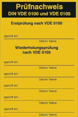 Prüfzeichen