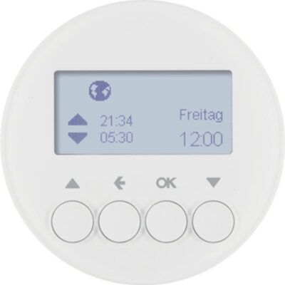 Jalousiesteuerungen polarweiß