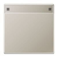 JUNG Wippe ES2990NA mit Schriftfeld Serie LS Edelstahl