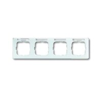 BUSCH-JAEGER Rahmen 1734 NSKA-214 4fach Reflex-SI...