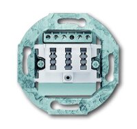 BUSCH-JAEGER TAE-Anschlussdose 0243/04 3x6NFN alpinweiss...