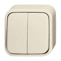 BUSCH-JAEGER AP-Serienschalter 2601/5 AP weiß