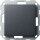 GIRA Blindabdeckung 026828 + Tragring System 55 Anthrazit