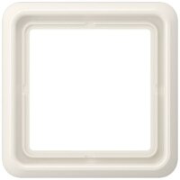 JUNG Rahmen CD581W 1fach weiß (cremeweiß)
