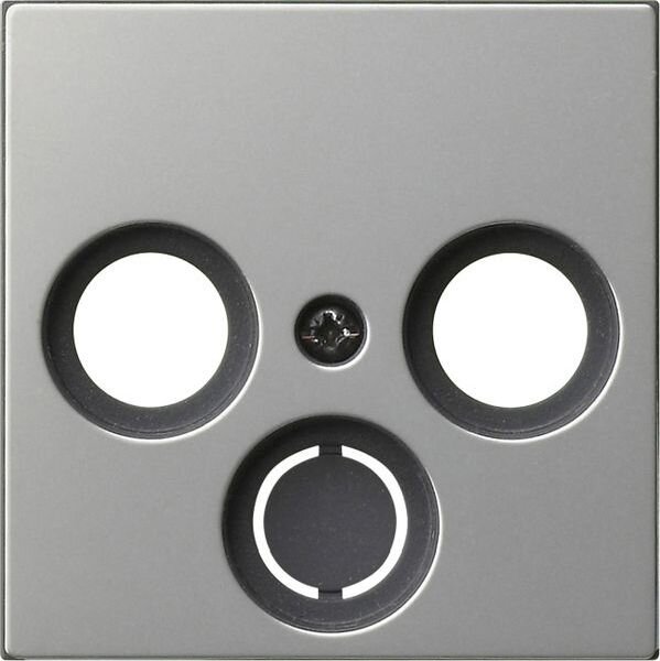 GIRA Abdeckung 0869600 Koacial-Antennenst. 55 Edelstahl
