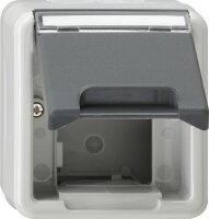 GIRA Gehäuse 026230 f. Datentechnik WG AP grau