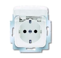 BUSCH-JAEGER Steckdose SCHUKO 20 EUKB-214 mit erh....