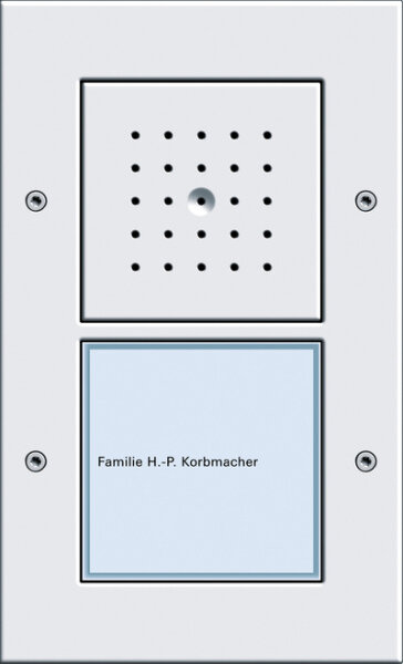 GIRA Audio-T&uuml;rstation 126666 AP 1fach T&uuml;rko reinweiss