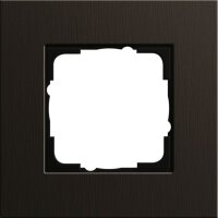 GIRA Rahmen 0211127 1fach Esprit aluminium braun