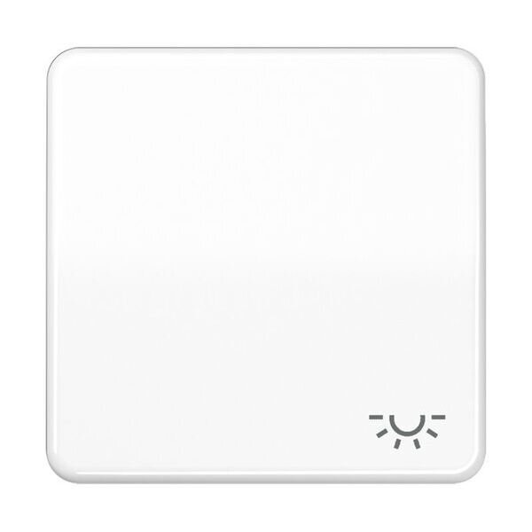 JUNG Wippe CD590LWW mit Symbol Licht Serie CD Alpinwei&szlig;