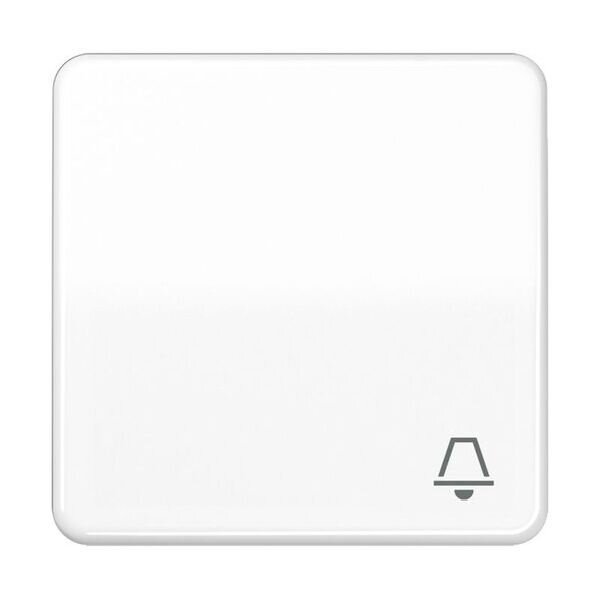JUNG Wippe CD590KWW mit Symbol Klingel Serie CD Alpinwei&szlig;