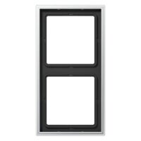 JUNG Rahmen AL2982 2fach Aluminium