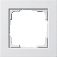 GIRA Rahmen 021122 1fach E2 Reinweiß seidenmatt