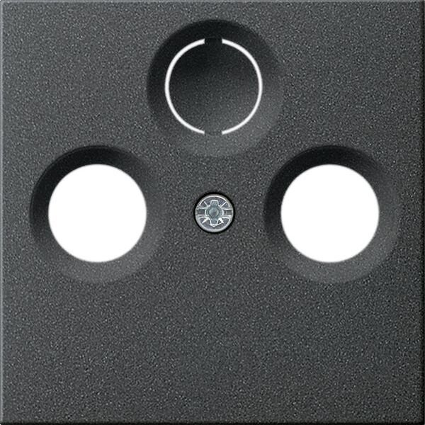 GIRA Abdeckung 086928 Antennensteckd. System 55 Anthrazit