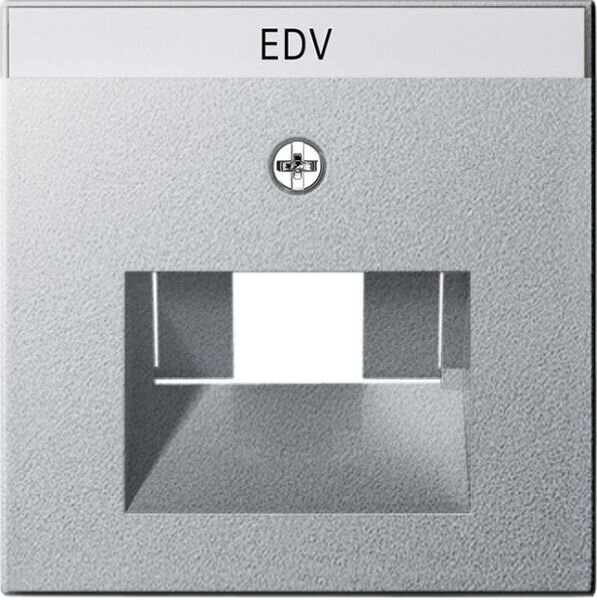GIRA Abdeckung 028426 Beschriftungsfeld UAE /IAE (ISDN) System 55 Farbe Alu