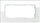 GIRA Rahmen 100212 2fach o.M. Esprit Glas weiss