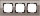 GIRA Rahmen 0213122 3fach Esprit Glas Umbra