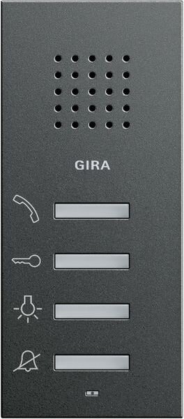 GIRA Audio-Haustelefon 125028 AP System 55 Anthrazit