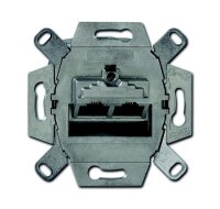 BUSCH-JAEGER UAE-Anschlussdose 0218/12-101 Kat. 6 2fach