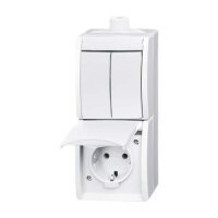 BUSCH-JAEGER Kombination 2601/5/20EW-54-503 ocean...