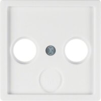 BERKER Zentralstück 12036089 polarweiss samt