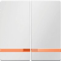 BERKER Serienwippe 16276089 polarweiss samt