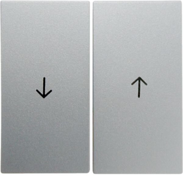 BERKER Serienwippe 16251404 Symbol Pfeil alu matt