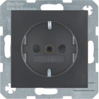 BERKER Steckdose SCHUKO 47231606 anthrazit matt
