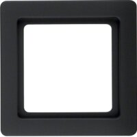 BERKER Rahmen 10116086 1-fach Q.1 anthrazit samt