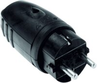 BACHMANN Gummistecker 913.171 schwarz