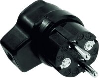 BACHMANN Vollgummiwinkelstecker 919.171 schwarz