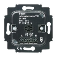 BUSCH-JAEGER Jalousiebasiseinsatz 6418 U 2CKA006410A0375