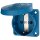MENNEKES Anbausteckdose SCHUKO 11011 16A2P+E 230V blau