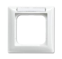 BUSCH-JAEGER Rahmen 1721 NS-914 1-f.m.Beschriftung...