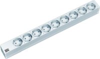 BACHMANN Steckdosenleiste 19 1HE 9xCEE7/3 2,0m CEE7/7
