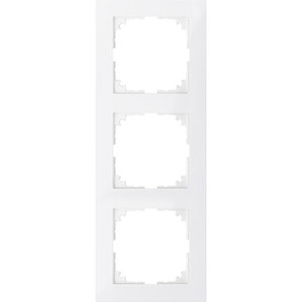 MERTEN M-Pure-Rahmen MEG40303619 M-Pure 3fach polarwei&szlig; M-Pure