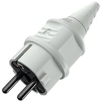 MENNEKES Stecker SCHUKO 10749 16A2P+E 230V grau