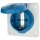 MENNEKES Anbausteckdose SCHUKO 11011F blau