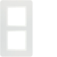 BERKER Rahmen 10126189 2fach Q.7 polarweiss samt