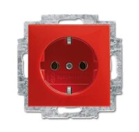 BUSCH-JAEGER Steckdose SCHUKO 20 EUC-917 rot RAL 3020