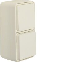 BERKER AP-Kombination 47803512 weiss