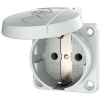 MENNEKES Anbausteckdose SCHUKO 11010 16A2P+E 230V grau