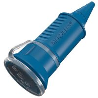 MENNEKES Kupplung SCHUKO 10843 16A2P+E 230V blau IP44
