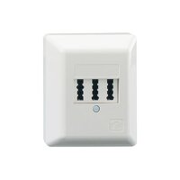 RUTENBECK TAE-Anschlussdose TAE 2x6/6 NFF Ap rw