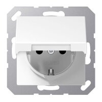 JUNG Steckdose SCHUKO A1520BFKIKLWW mit erh. BS mit...