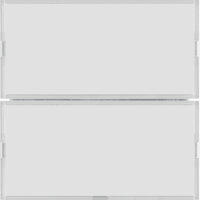 BERKER Tastsensor 80162780 2fach Komfort S/B ws/polarws