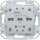 BERKER Tastsensormodul 80142170 TP+EASY 2fach Q1/Q3/K1/K5