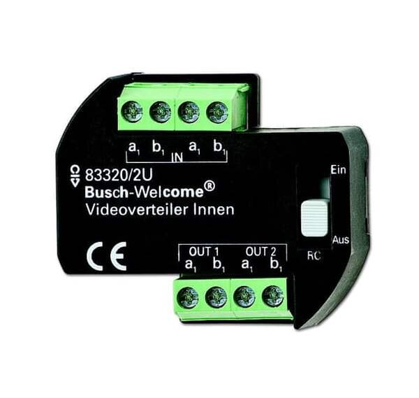 BUSCH-JAEGER Videoverteiler 83320/2 U innen UP