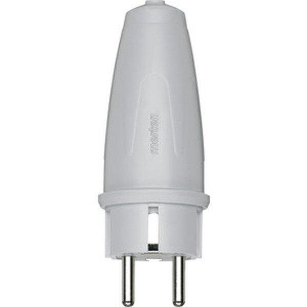 MERTEN PVC-Stecker SCHUKO 125463 PVC-SCHUKO-Stecker grau