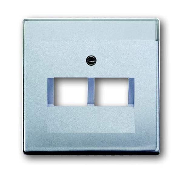 BUSCH-JAEGER Zentralscheibe 1803-02-83 aluminiumsilber